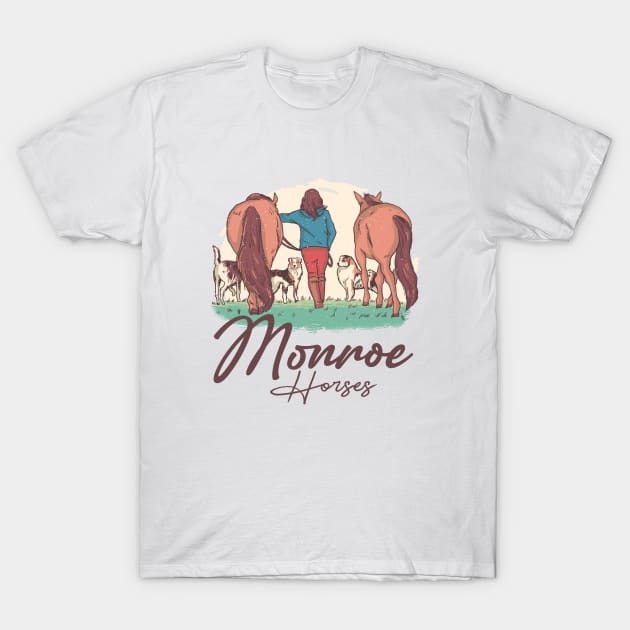 Horse Girl T-Shirt by ArtRoute02